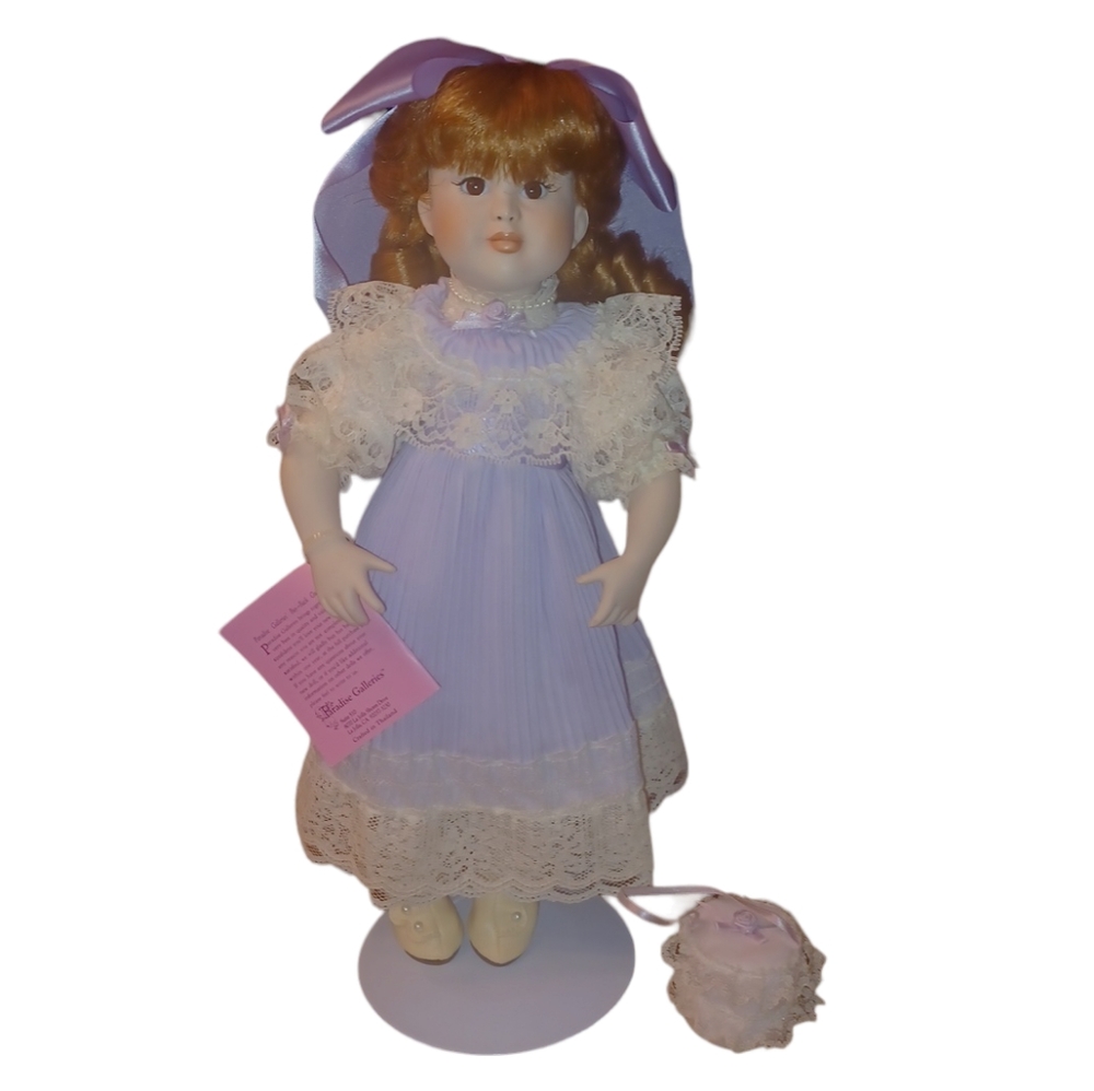 PARADICE GALLERIES.PORCELAIN BOLL COLOR LILAC
